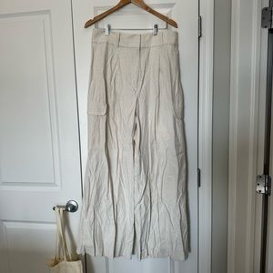 Worthington Cargo Style Linen Pants